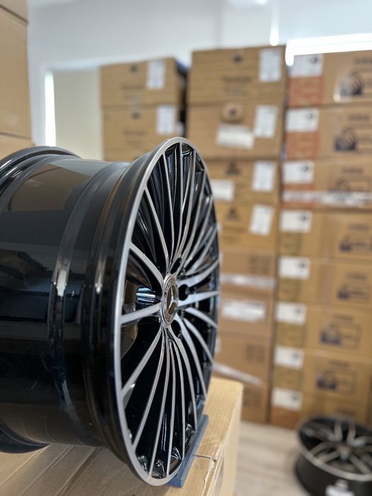 Jante EMR Wheels R17 Noi Mercedes Stil S500 Turbine Multispoke A B C E CLA CLS GLA GLB GLC GLK W176 W177 W204 W205 W212 W213