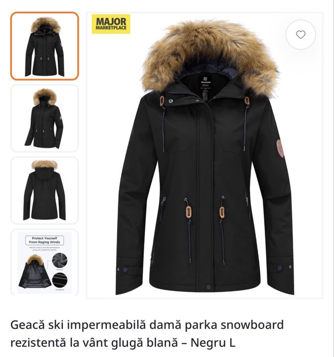 Jacheta de iarna-dama