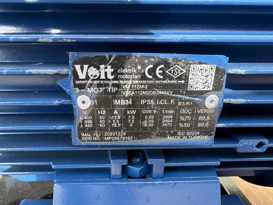 Pompa electrica pt. irigatii Ekler STP-80 (3” ; 38 m ; 85 m3/h)