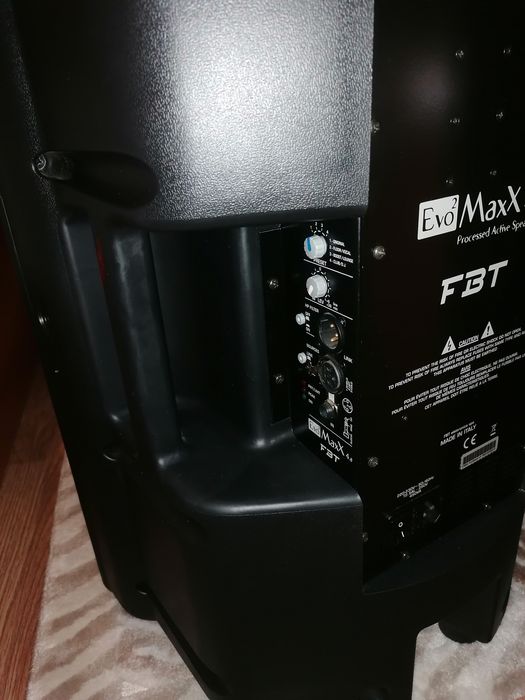 Boxe fbt evo maxx 4, 500 w RMS, 4500 de lei