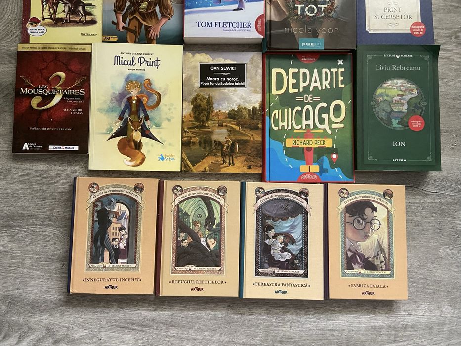 O serie de evenimente nefericite vol 1,2,3,4