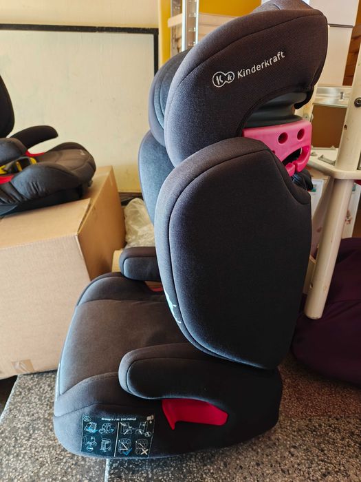 Столче за кола KinderKraft Xpand - Черно, с Isofix, 15-36 kg