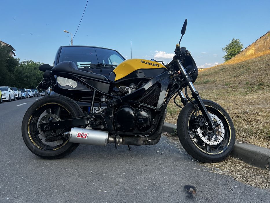 Vând schimb Moto Suzuki GSX600F Cafe Racer  - din 2002