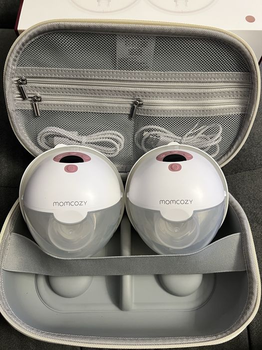 Momcozy M5 - двойна електрическа hands free помпа за кърма