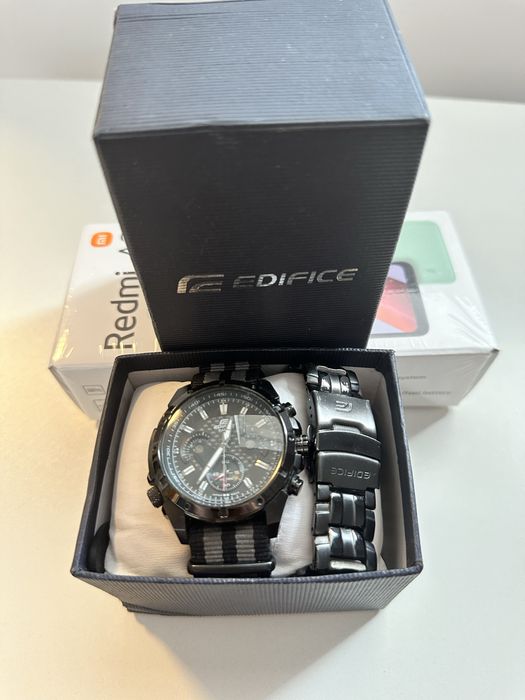 Casio Edifice Black Chronograph