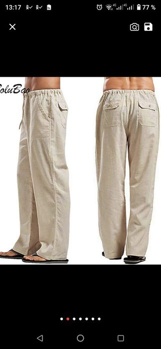 Брюки летние новые, лён