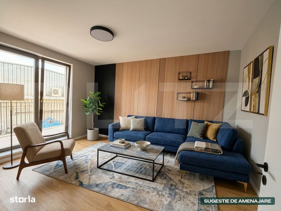 Apartament 2 camere,53 mp in bloc premium cu garaj, zona Eroilor — fotografia 3