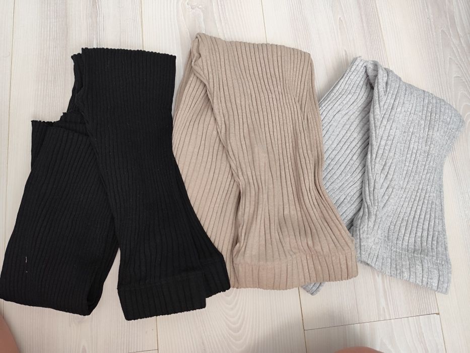 Lot pantaloni bumbac evazați M