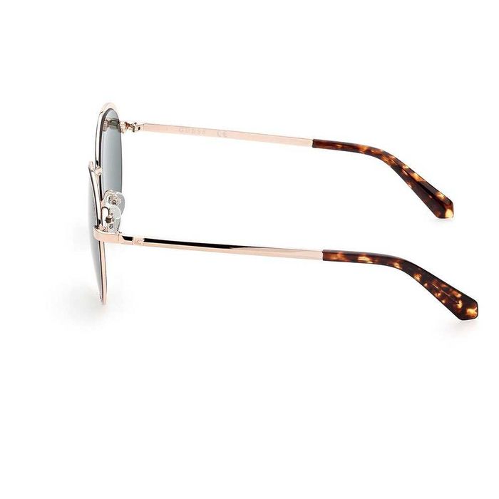 GUESS – Мъжки кръгли метални слънчеви очила "ROUND GOLD" нови с кутия