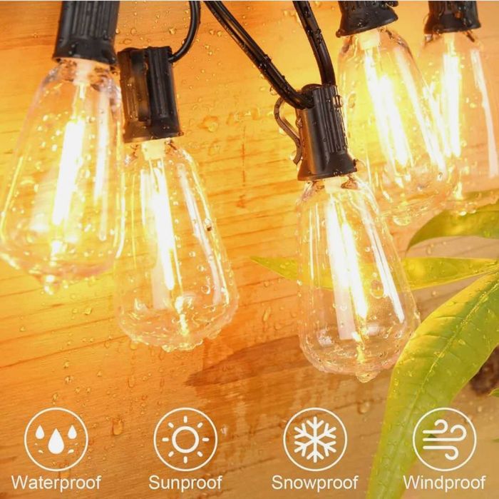 LED гирлянд за външно осветление – 7,6 м