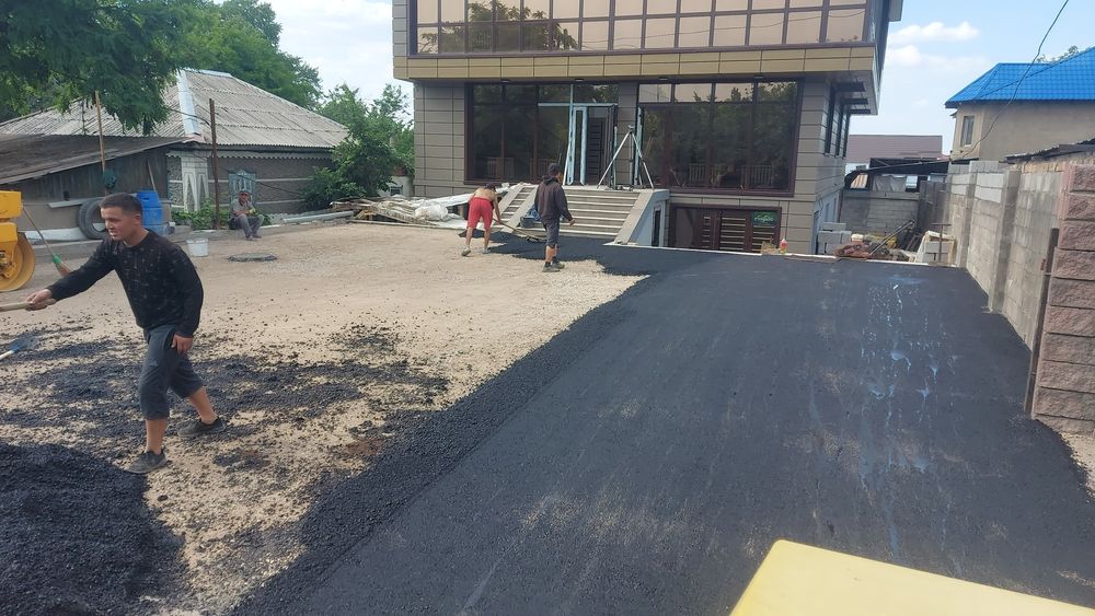 Асфальтирование Алматы, Асфальт