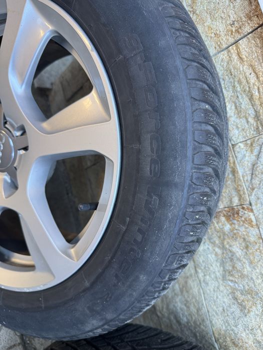 Оригинални джанти Audi 16 цола с 4 зимни гуми BFGoodrich G-Force Winter 2