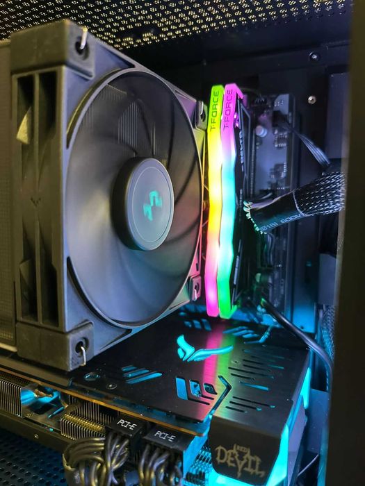 Игровой системник AM5 AMD Ryzen 5 8400F + RX6600XT