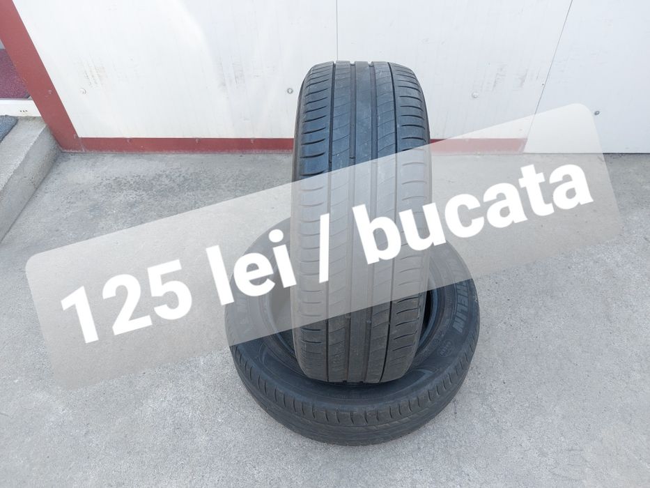125 lei bucata! Doua anvelope de vara 205 55 16 Michelin