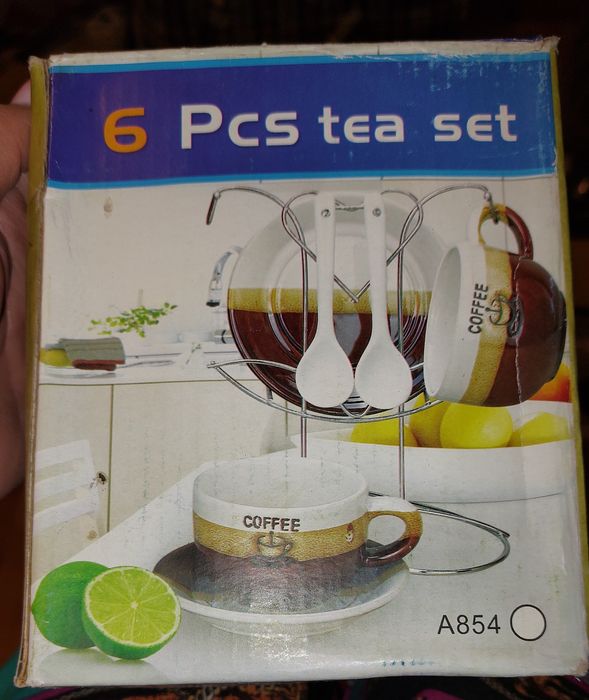 Чашки кофейные стеклянные и керамика