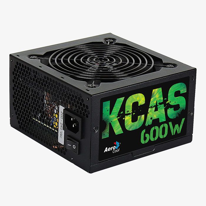 Aerocool KCAS 600W 80+ Bronze | Не вскрывался | Пломба | 2×PCI-E