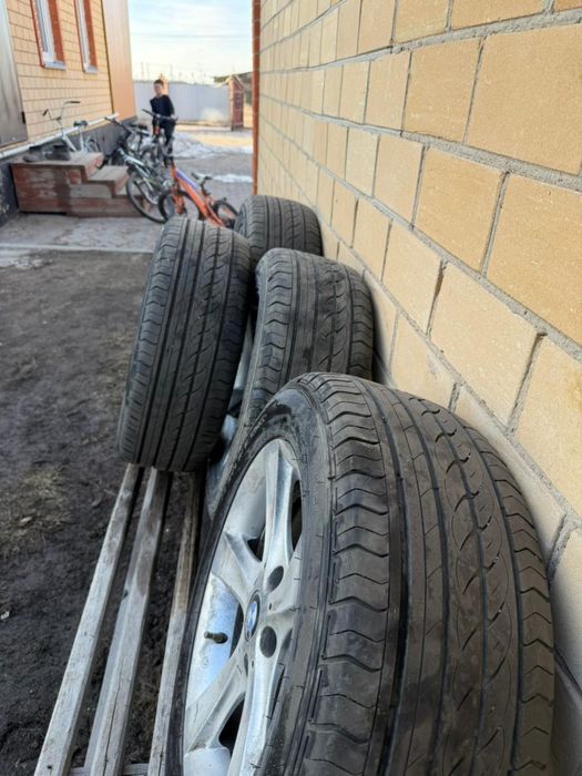 шины с дисками бмв 128 стиль