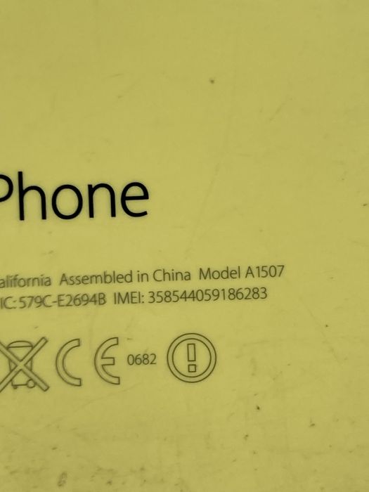 Iphon 5c 8gb display mort