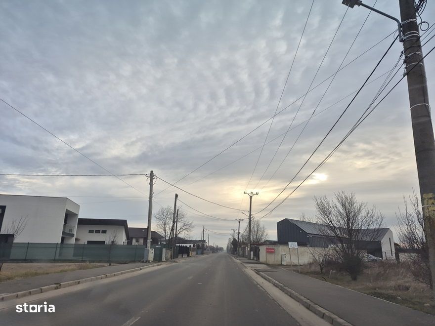 Teren Balotesti,intre case noi,vecinDn1,utilitati la hotar,800 mp - Vedere 2