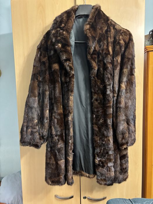 Палто от естествен косъм