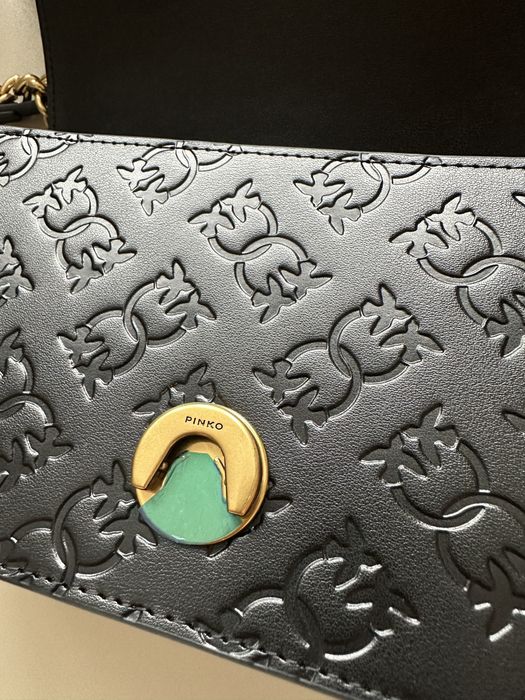 PINKO Love One Mini Dc – оригинална кожена чанта | НОВА | Код: 105