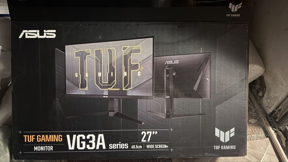 Монитор 27" ASUS TUF GAMING VG27AQL3A черный