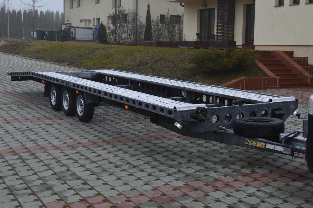 *RATE*Platforma auto Wiola W5 3axe 8.5M 2auto 3500kg unic proprietar!