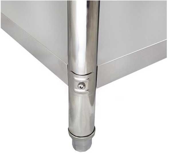 Mese din inox cu rebord 120,140,160,180,200x70x85,transport gratuit