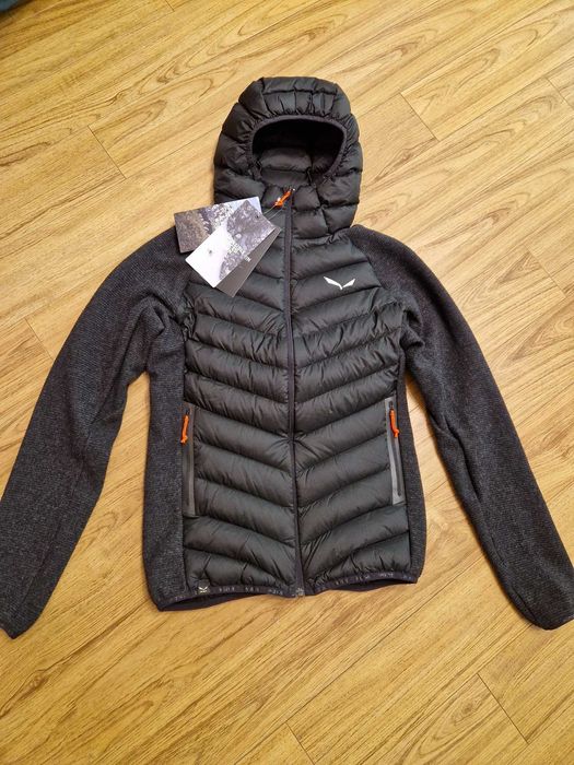 Geaca puf/merino Salewa Hybrid, Masuri 46 si 56, noua, ocazie!