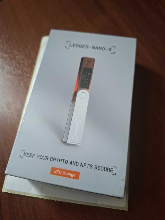 Ledger Nano X (В цвет Биткойна)