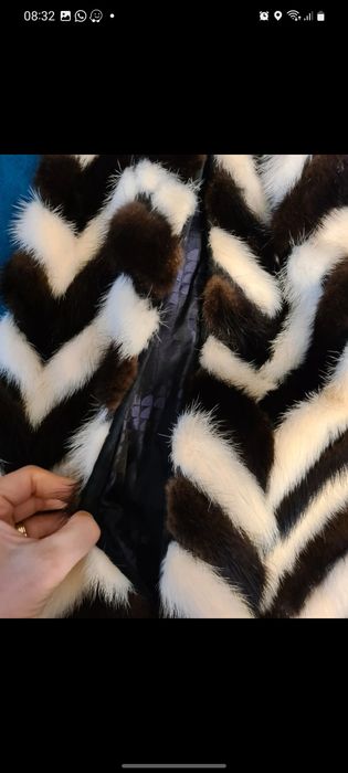 Capa blana naturala. Mărime universala.