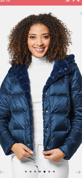 Пуховик-трансформер двусторонний