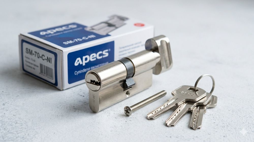 Цилиндровый механизм (личинка) Apecs