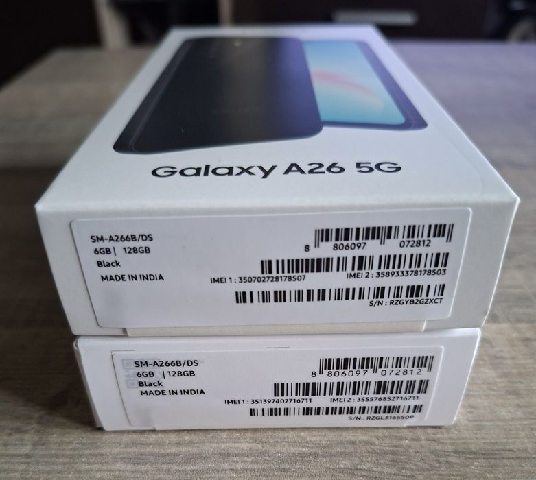 Чисто нов Samsung A26 5G  128 GB