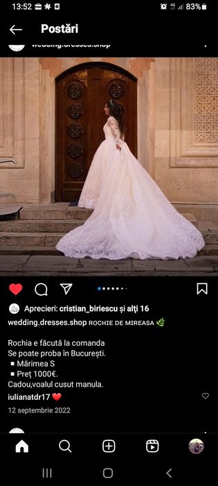 Rochie de mireasa