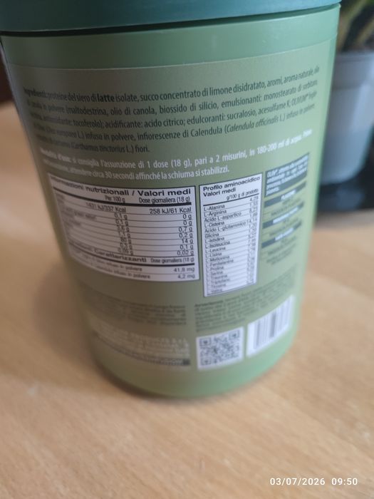 Limonadă  CLEAR WHEY protein