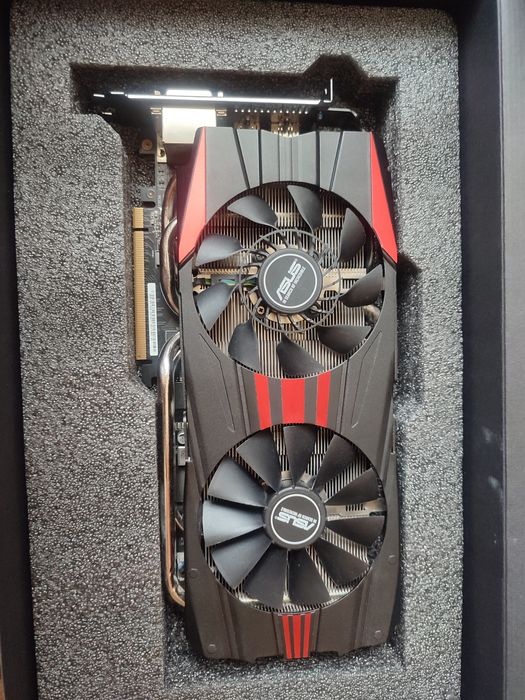 ASUS Radeon R9 390 DirectCU II 8GB (На запчасти / Донор + кулеры)