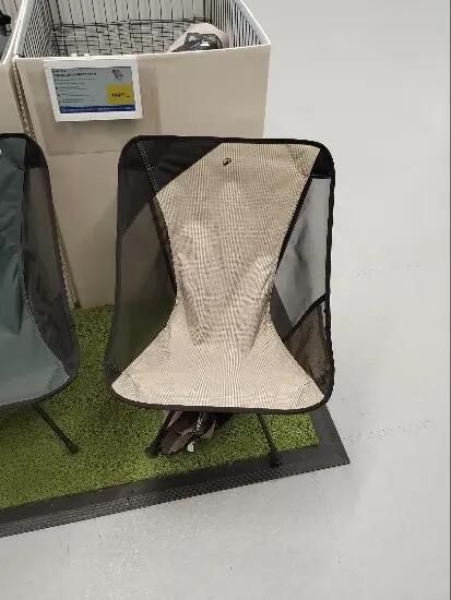 Scaun jos de camping, pliabil și ultra - produs resigilat Decathlon