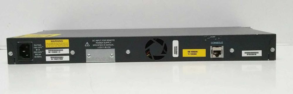 Cisco Catalyst 2950C-24 Switch Managed 24 Port + 2 Fiber