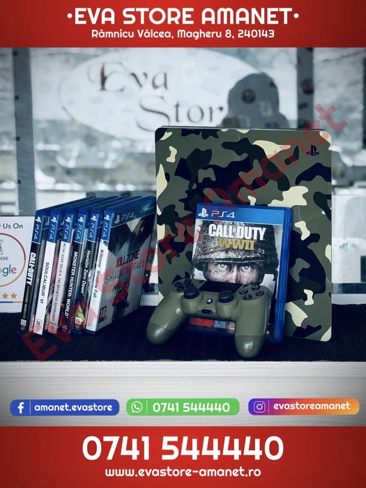 Consola SONY Playstation 4 Slim 1TB Call of Duty WWII Limited Edition