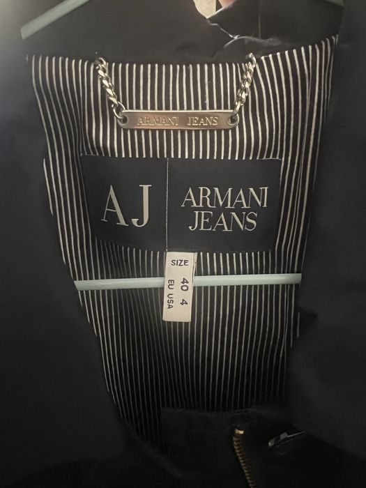 Спортно-елегантно яке /шлифер на AJ - Armani Jeans