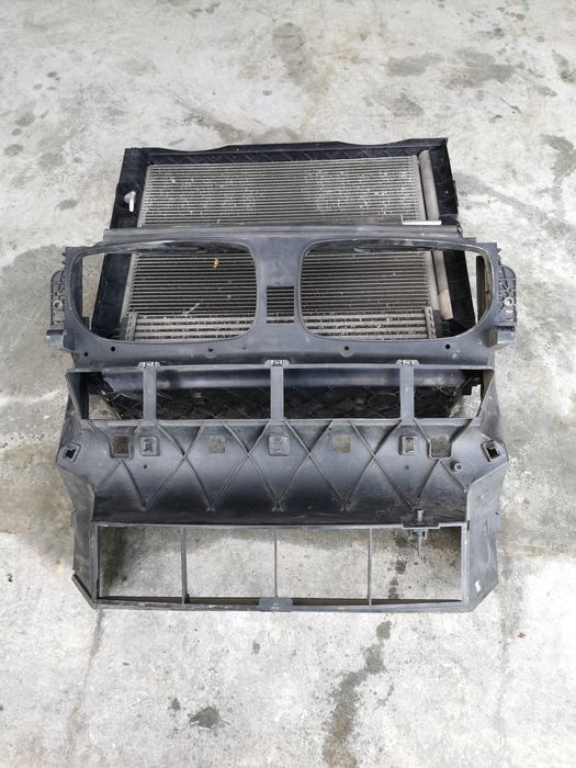 Trager complet radiator ventilator întăritura bmw x5 e70 x6 e71 lci
