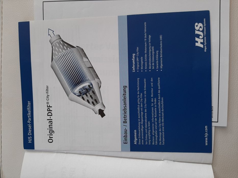 BMW DPF Филтър за твърди частици.