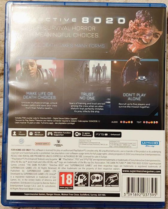 Directive 8020 PS5