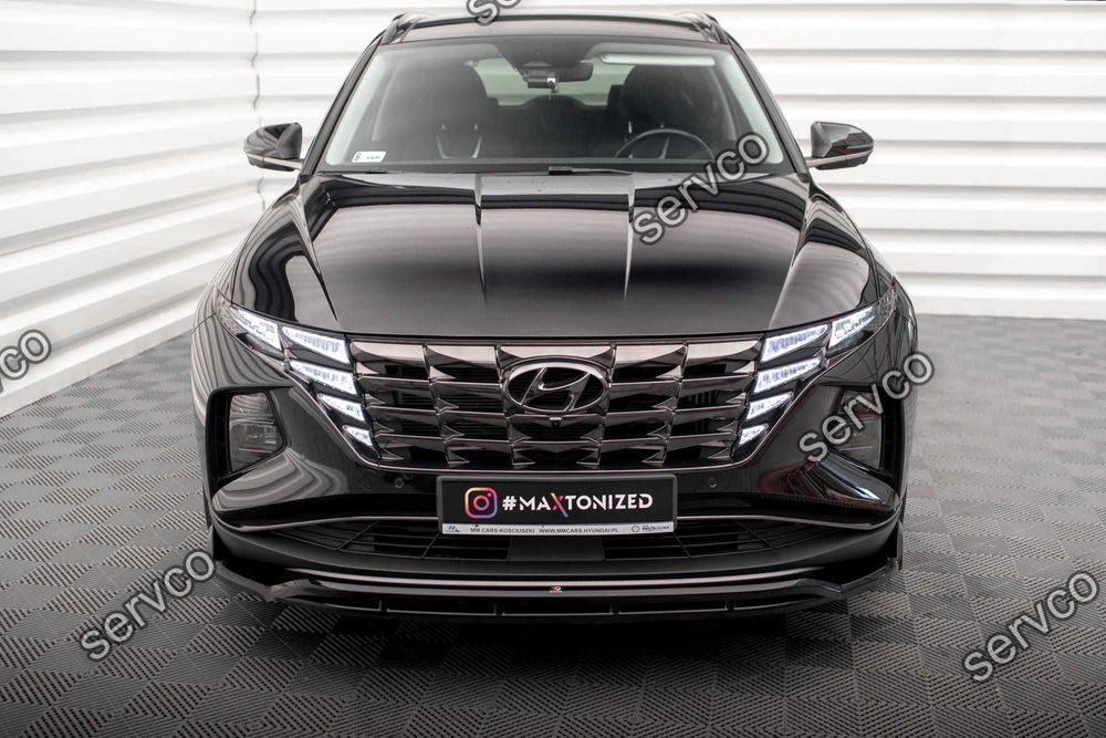 Prelungire bara fata Hyundai Tucson Mk4 2020- v2 - Maxton Design