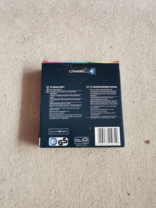 Instalatie led pentru televizor.