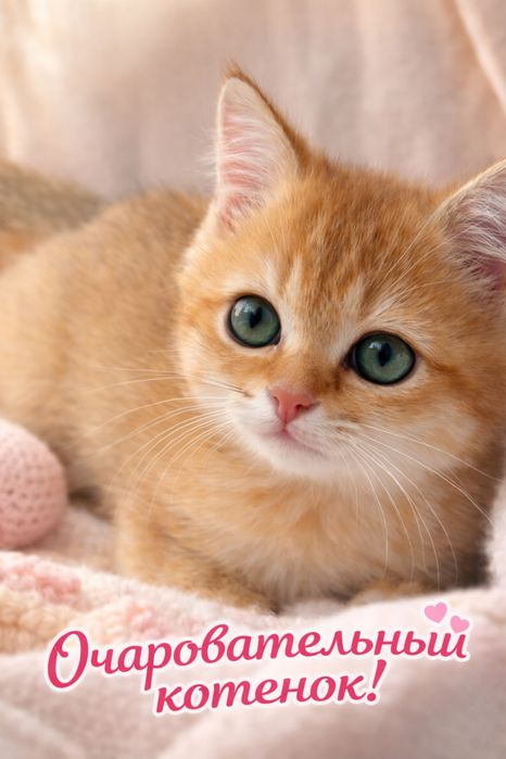 Британские котята. Шиншилы.