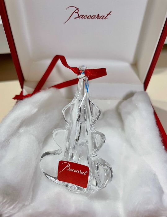 Baccarat коледна елха - подаръчен комплект с кутия (нова)