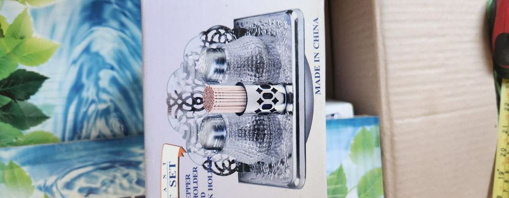 Солонки (туздонлар) соли и перца