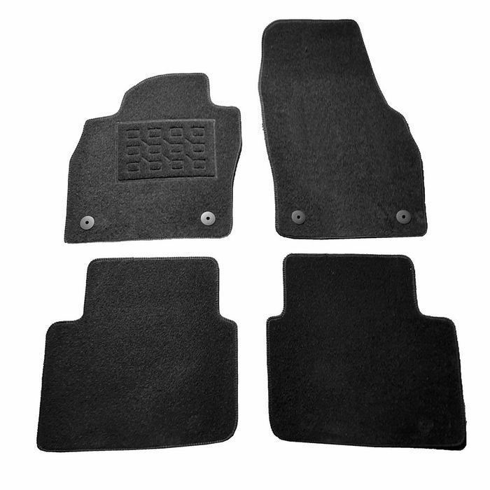 Covorase mocheta Skoda Scala 2019-prezent, Negre, set de 4 Buc